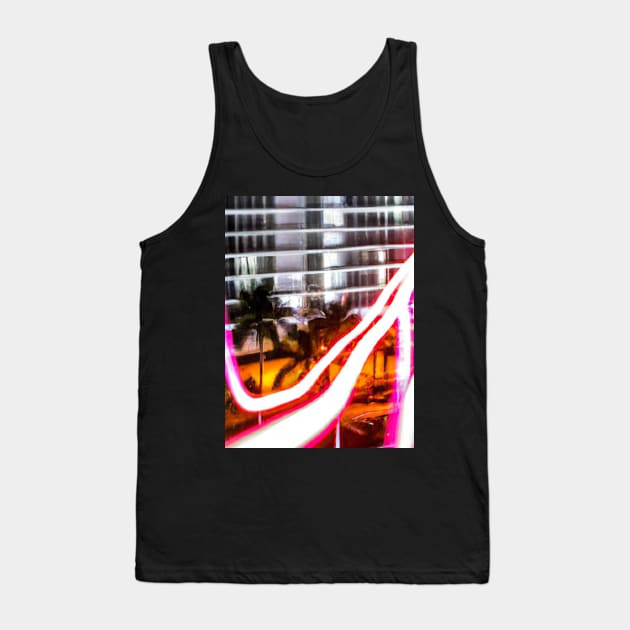 Miami Neon Night Light Tank Top by SmartCraftCo